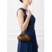 Evening Bags Wholesale - Bronze Faux Snakeskin w/ Ring Evening Bag - BG-90519BZ